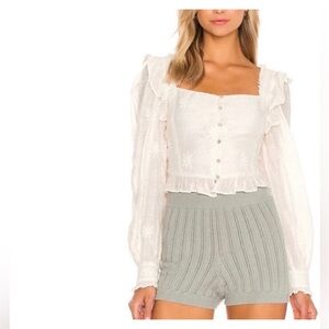 Free people modern romance blouse